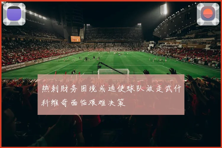 热刺财务困境或迫使球队放走武什科维奇面临艰难决策
